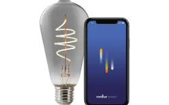 Bluetooth Smart LED E27 Lyktlampa Rök 1800K 100lm 4,7W
