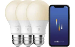 Nordlux Bluetooth Smart LED E27 Normal Opal 2200-6500K 900lm 7W(66W) 3-Pack* Nordlux Smart Light|Opal E27