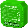 Malmbergs Bluetooth Smart Modul ON/OFF, 2-kanal/ kron, inklusive RF-stöd, 2x1150W / 2x150W LED* Malmbergs Smart Home