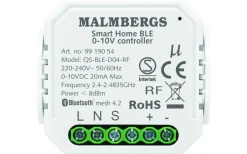 Malmbergs Bluetooth Smart modul, 0-10V, inklusive RF-stöd* Malmbergs Smart Home