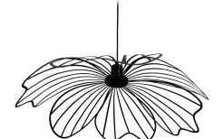 Blumen Taklampa 60cm Mattsvart