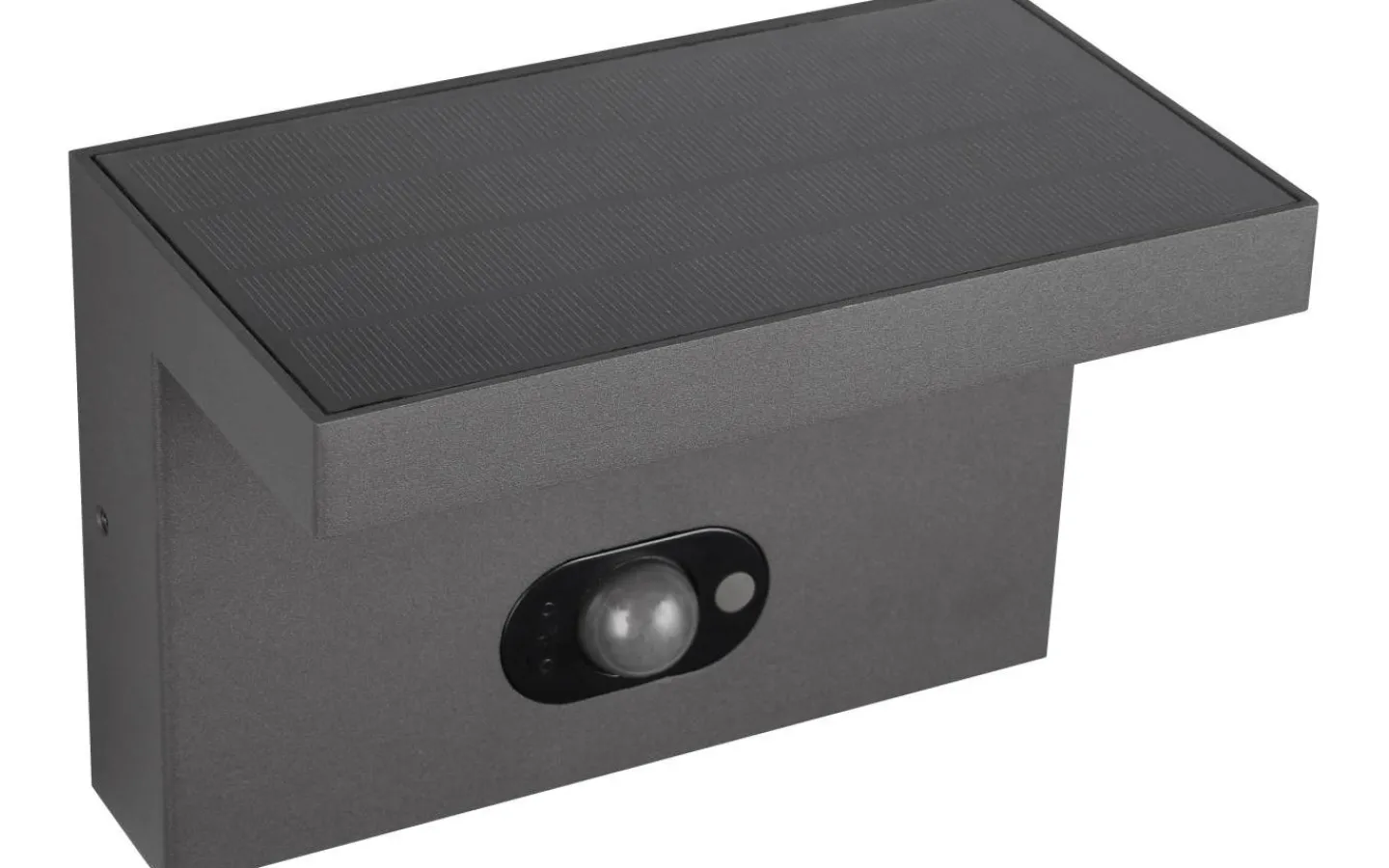 Trio Lighting Blyde hybrid solcellsdriven Vägglampa LED antracitgrå uppladdningsbar rörelsesensor IP65* Solcellslampor Vägg|Visa Alla Solcellslampor