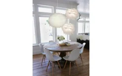 Sovrum<Aneta Boa Taklampa 25cm Vit