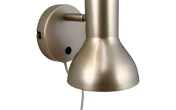 Läslampor<Dyberg Larsen Bob Vägglampa Metallic Beige
