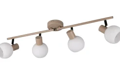 Avlånga Takspotlights|Takspot Med Minst 4 Lampor<Reality Boba Vägglampa 4-delad E14 varmbeige