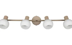 Avlånga Takspotlights|Takspot Med Minst 4 Lampor<Reality Boba Vägglampa 4-delad E14 varmbeige