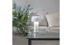 Star Trading Bobby Uppladdningsbar Bordslampa Vit* Uppladdningsbara Lampor Inomhus