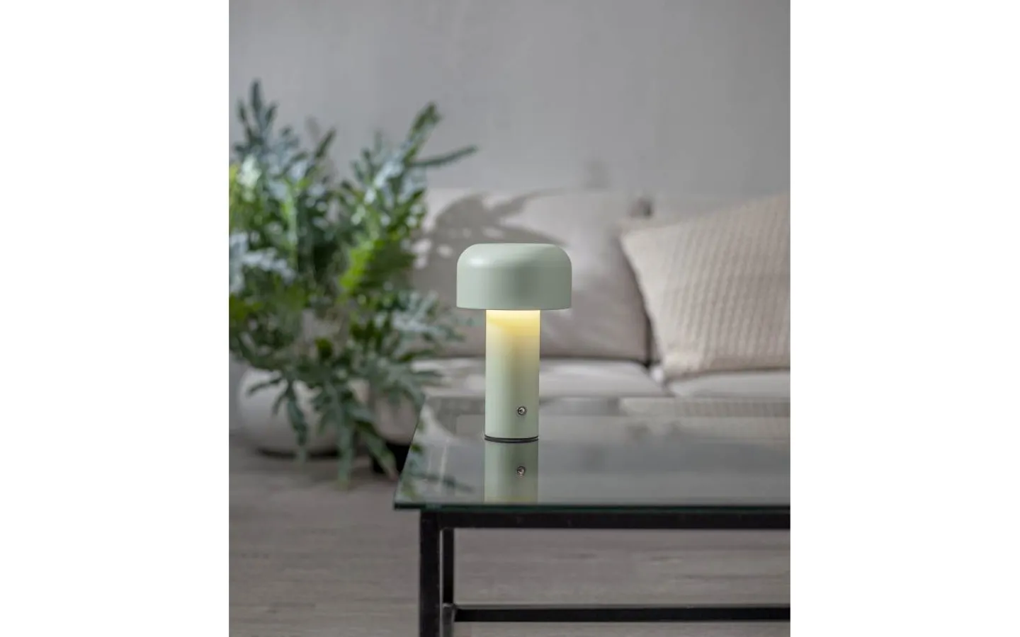 Star Trading Bobby Uppladdningsbar Bordslampa Grön* Uppladdningsbara Lampor Inomhus