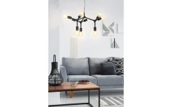 Stora Taklampor Ø50-69 Cm<Eglo Bocadella Taklampa 64cm 9L Svart