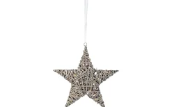 Markslojd Bodane Batteridriven Stjärna 40cm Grå* Batteri Julpynt Inomhus