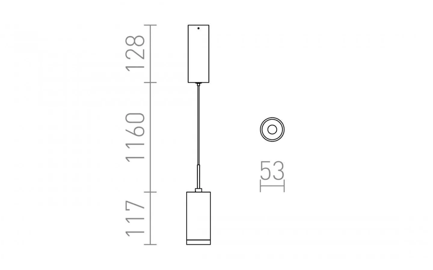 Fönsterlampor<Rendl Bogard Takpendel Matt nickel LED 5W 3000K
