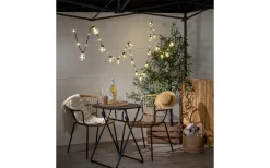 Partyslingor Utomhus 230V|Partyslingor Utomhus 230V<Star Trading Bolla Ljusslinga 5,3m 20L Svart/Klar IP44