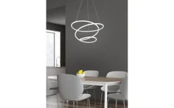 Stora Taklampor Ø50-69 Cm<Reality Bologna Takpendel 50cm LED mattvit 4000K