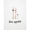 Bon Appetit Kökshand 50x70cm Rosa