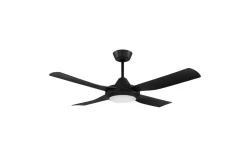 Eglo Bondi 1 Takfläkt 122cm Svart Med LED-Lampa* Takfläktar