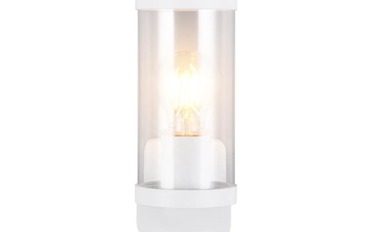 Vägglampor Utomhus<Reality Bonito Vägglampa E27 matt vit IP44