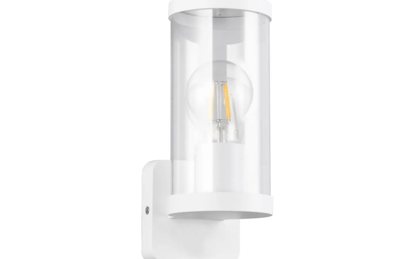 Vägglampor Utomhus<Reality Bonito Vägglampa E27 matt vit IP44