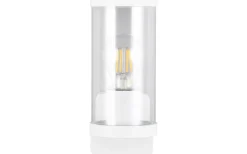 Vägglampor Utomhus<Reality Bonito Vägglampa E27 matt vit IP44