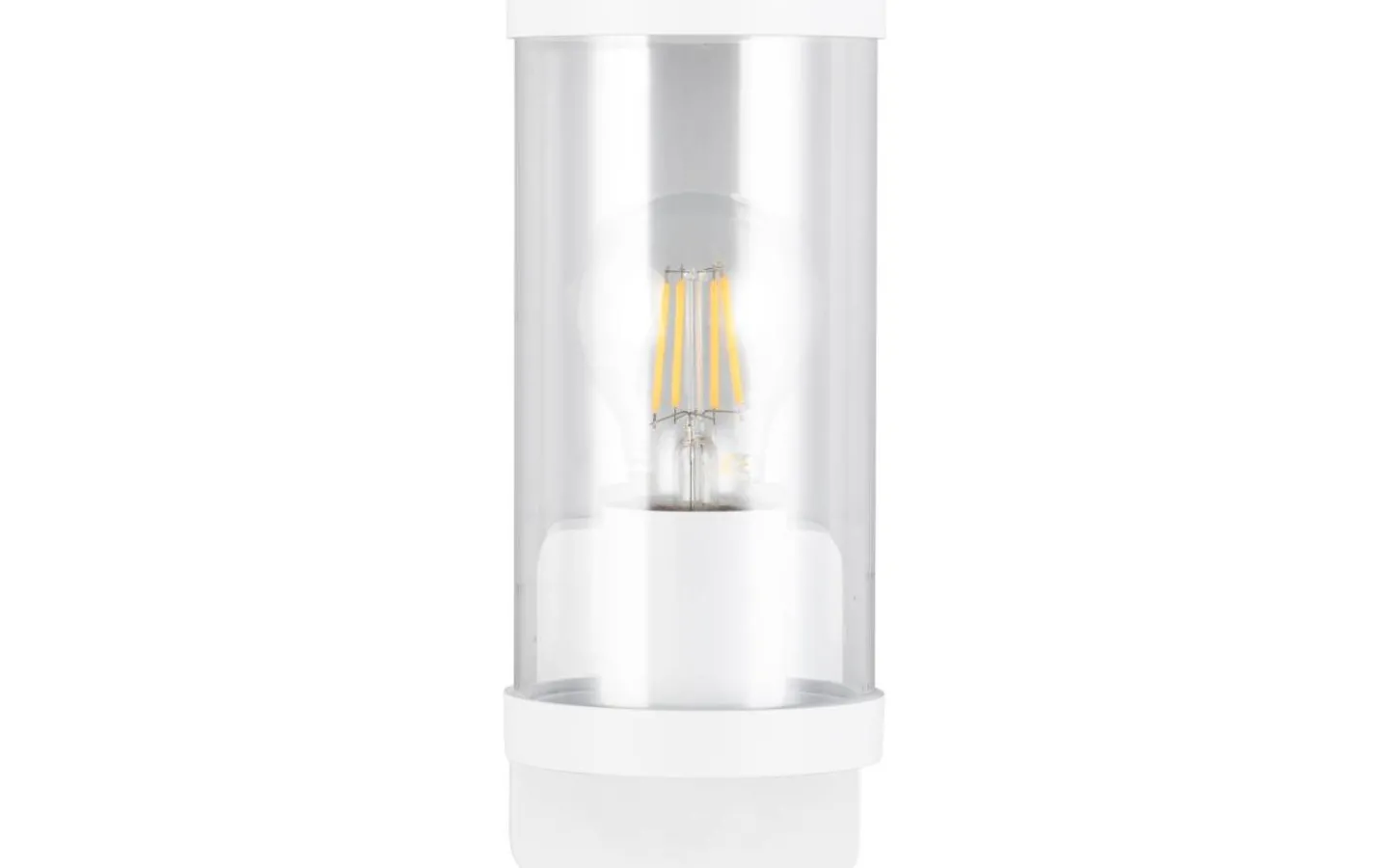 Vägglampor Utomhus<Reality Bonito Vägglampa E27 matt vit IP44