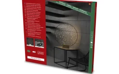 Konstsmide Bordsdekoration Metall/Trä 64cm Amber* Julpynt Inomhus|Inomhusdekorationer 230V