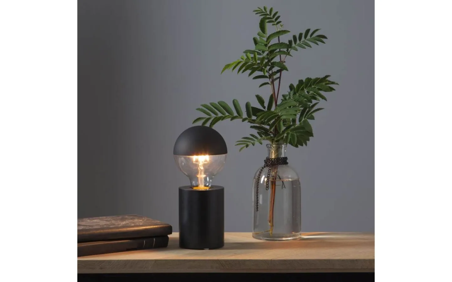 Bordslampor<Star Trading Bordslampa 10cm Svart