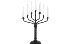 Star Trading Bore Adventsljusstake LED 56cm Svart* Adventsljusstakar 31-60 Cm