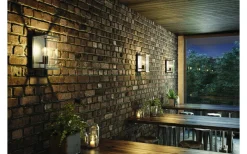 Vägglyktor<Malmbergs Bore I Väggarmatur Mörkgrå IP54