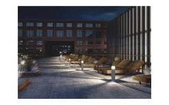 Bore Pollare 65cm E27 Mörkgrå IP54