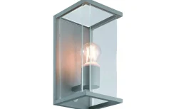 Malmbergs Bore Väggarmatur Rörelsesensor Silver IP54* Utomhusarmaturer, Stolpar|Vägglyktor