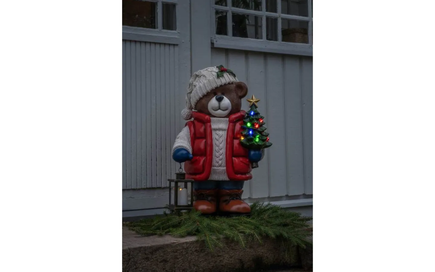 Batteri Julpynt Utomhus<Konstsmide Bosse Batteridriven Teddybjörn 65,5cm IP44