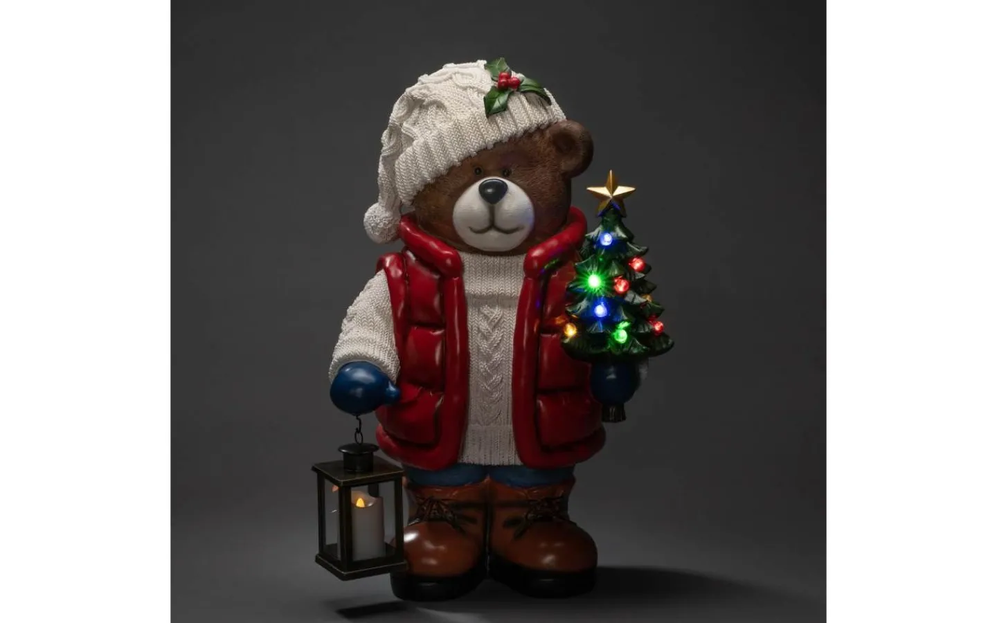 Batteri Julpynt Utomhus<Konstsmide Bosse Batteridriven Teddybjörn 65,5cm IP44