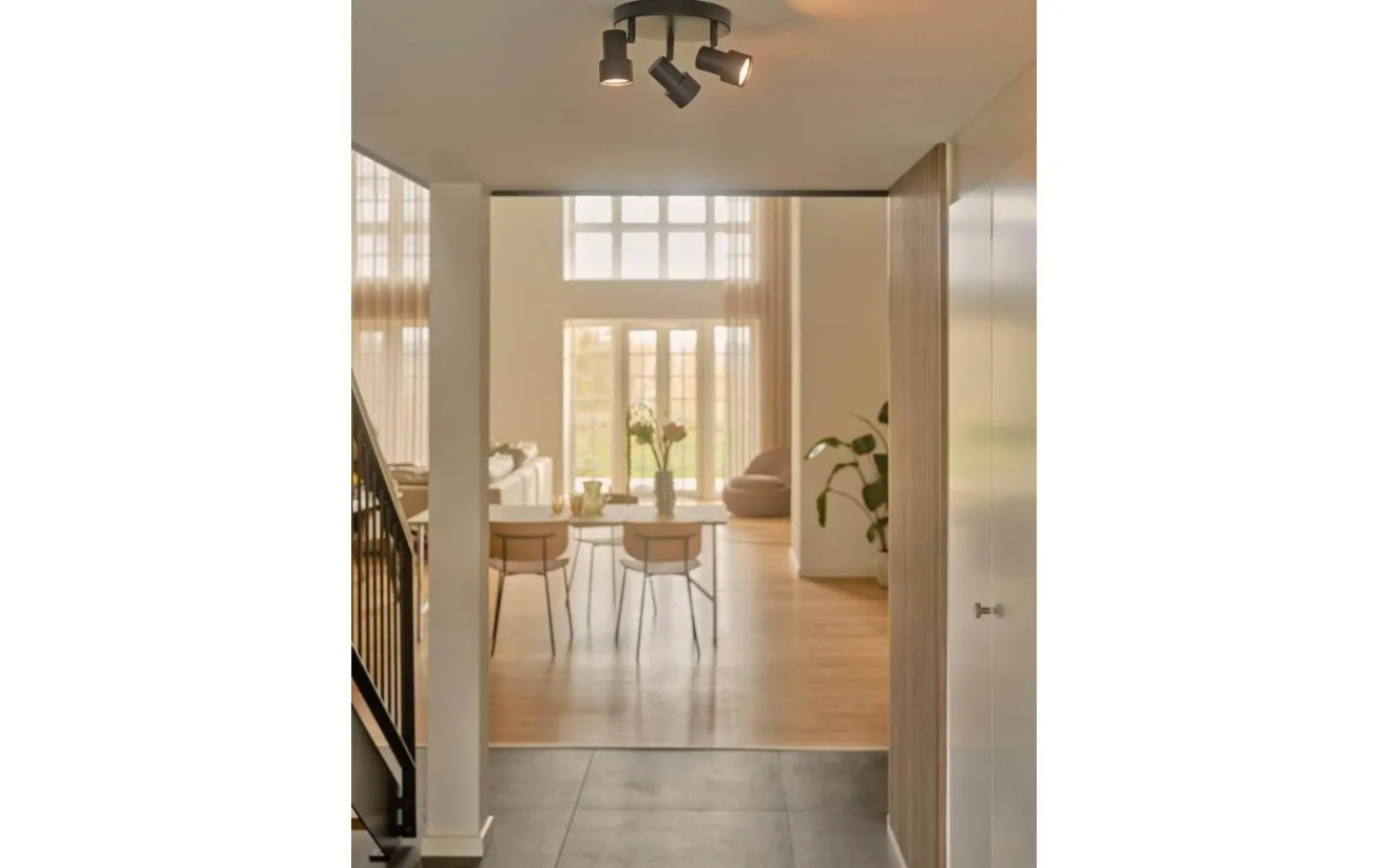 Runda Takspotlights|Takspot Med 3 Lampor<Nordlux Boston Takspotlight 20cm Svart