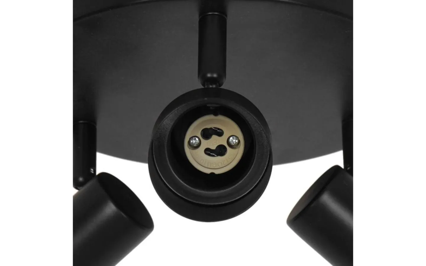 Runda Takspotlights|Takspot Med 3 Lampor<Nordlux Boston Takspotlight 20cm Svart