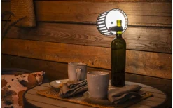 Konstsmide Bottle Uppladdningsbar Bordslampa LED 28cm Svart IP54* Uppladdningsbara Lampor Utomhus|Uppladdningsbara Lampor Utomhus