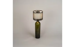 Konstsmide Bottle Uppladdningsbar Bordslampa LED 28cm Svart IP54* Uppladdningsbara Lampor Utomhus|Uppladdningsbara Lampor Utomhus