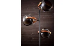 Aneta Bow Golvlampa 152cm 3L Svart* Vardagsrum|Golvlampor
