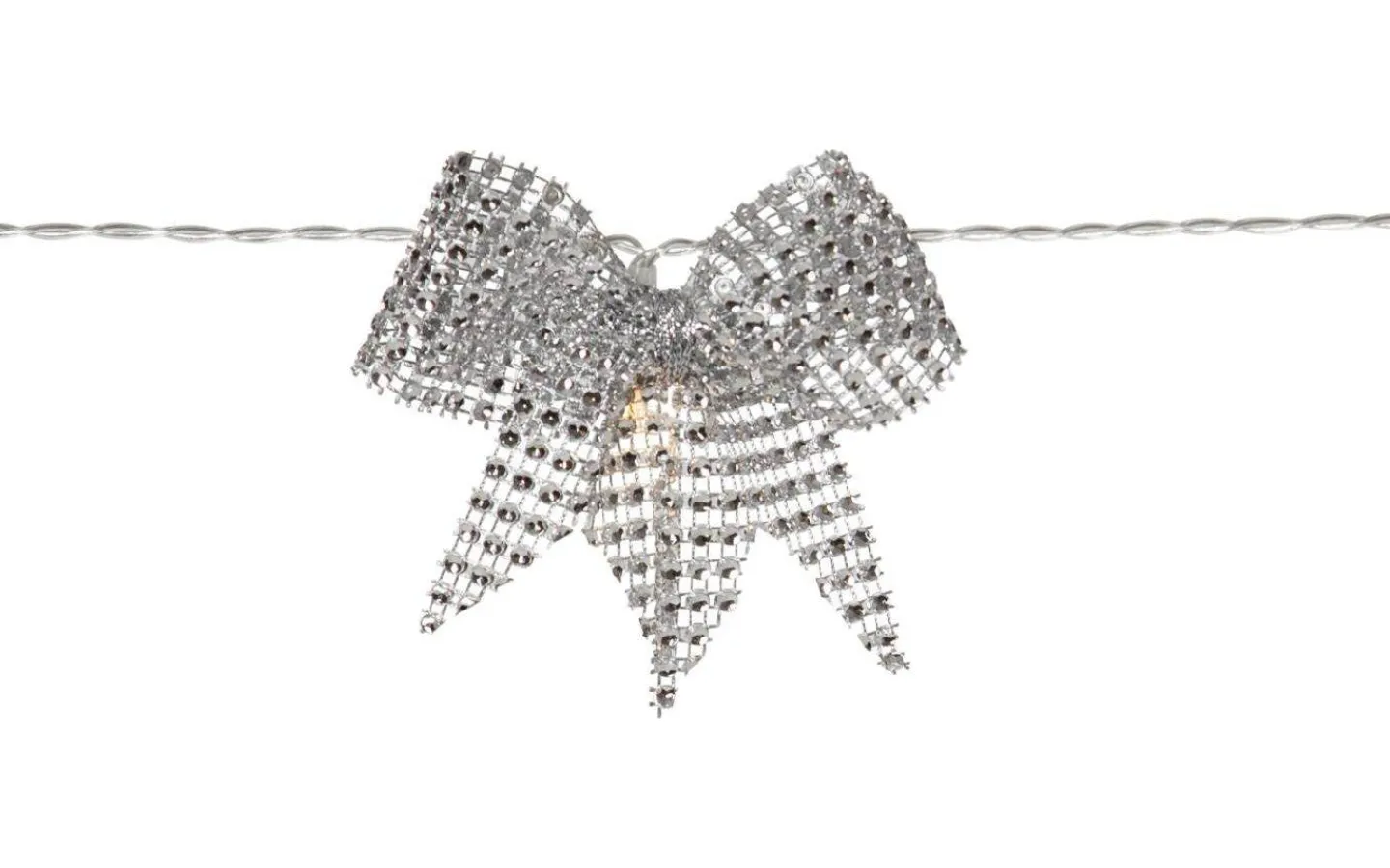 Inomhusdekorationer Batteri<Star Trading Bowie Batteridriven Ljusslinga 2,25m Silver