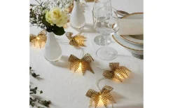 Bowie Batteridriven Ljusslinga 2,25m Mässing/Guld