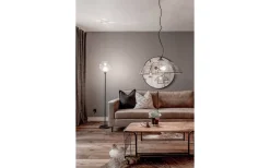 Globen Lighting Bowl Golvlampa 150cm E27 Svart/Klar* Golvlampor