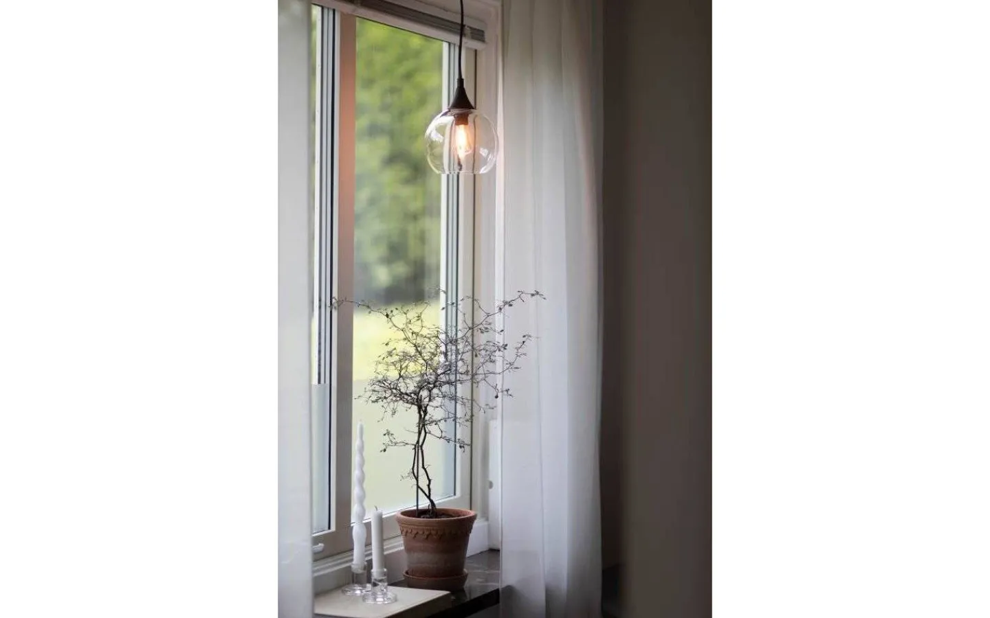 Kök & Matplats|Fönsterlampor<Globen Lighting Bowl Mini Fönsterlampa Klar