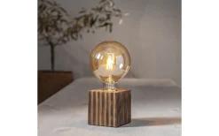 Bordslampor<Star Trading Box Bordslampa 10cm Brun Trä