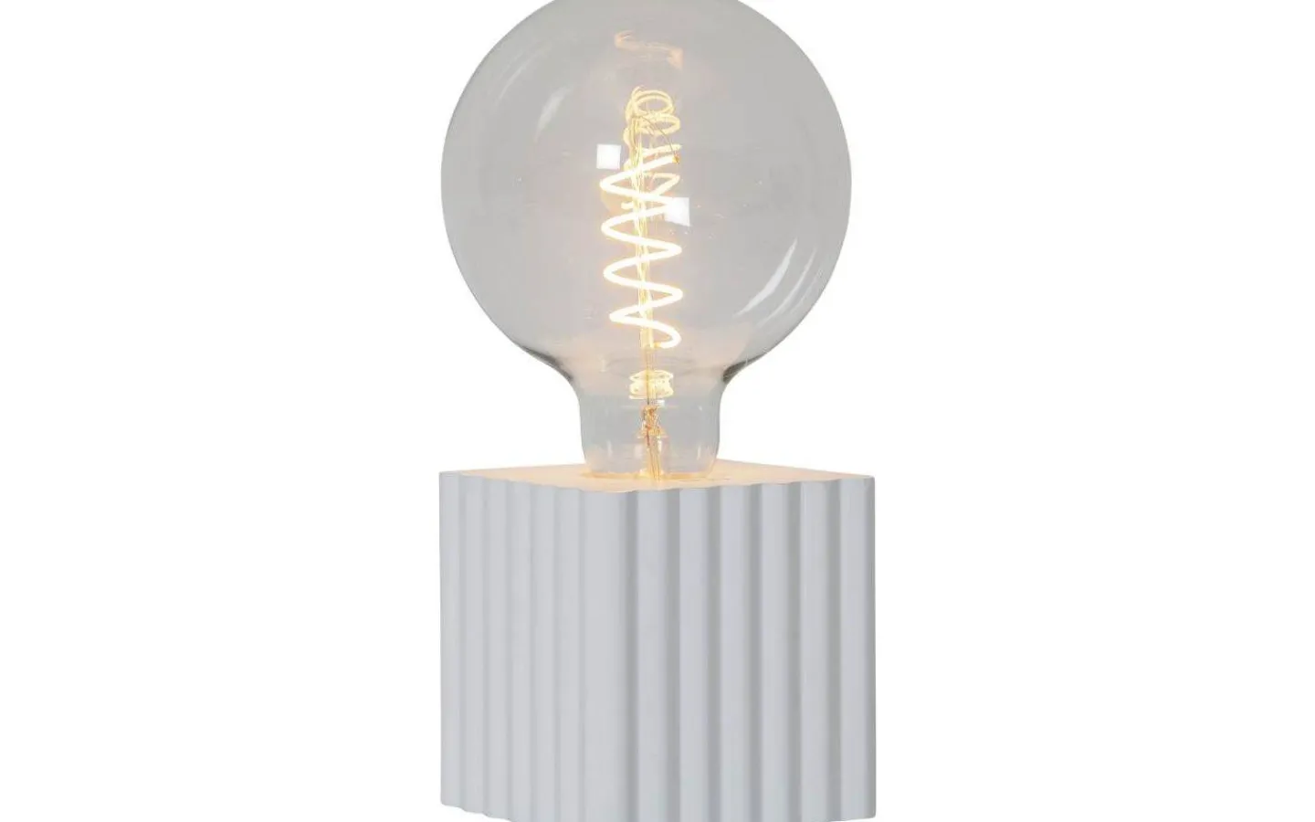 Star Trading Box Bordslampa 10cm Vit* Bordslampor