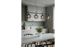 Boyle Taklampa 117cm Rökgrå