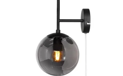 Lampetter<By Rydens Boyle Vägglampa 31cm Rökgrå