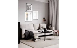 Lampetter<By Rydens Boyle Vägglampa 31cm Rökgrå