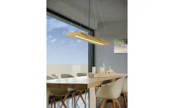 Trio Lighting Brad Taklampa LED i trä* Avlånga Taklampor