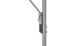 Trio Lighting Brantford Golvlampa LED i borstat stål* Uplight|Golvläslampor