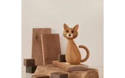 Trädekorationer<Spring Copenhagen Brave Katt Trädekoration 24 cm Ek