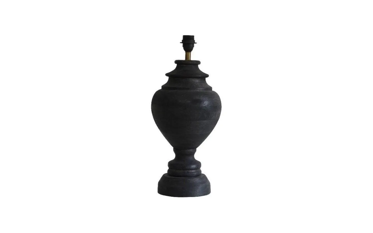 Hallbergs Braxton Lampfot 54cm Antik Svart* Vardagsrum|Sovrum