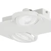 Eglo Brea Takspotlight 28cm LED 3000K 2x5W Vit* Takspot Med 2 Lampor